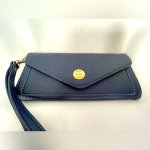 Bandolino Navy Wristlet